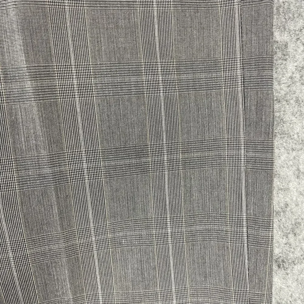 Banana Republic Pants Mens 33/34‎ Gray Glen Check Modern Fit Cotton Career NEW
